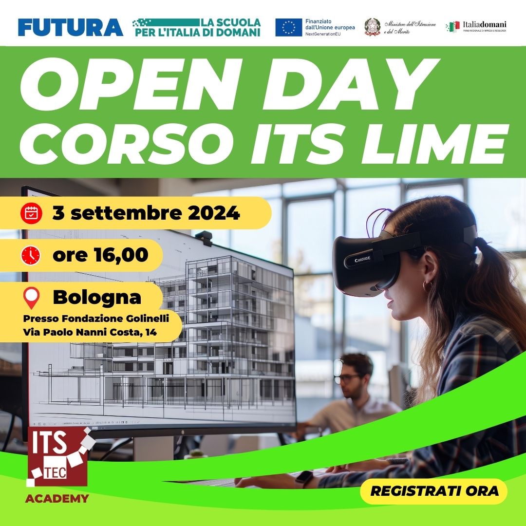 Open day in presenza corso LIME - 03 settembre